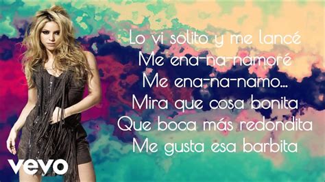 la cancion me enamore en letra|me me enamoré letra shakira.